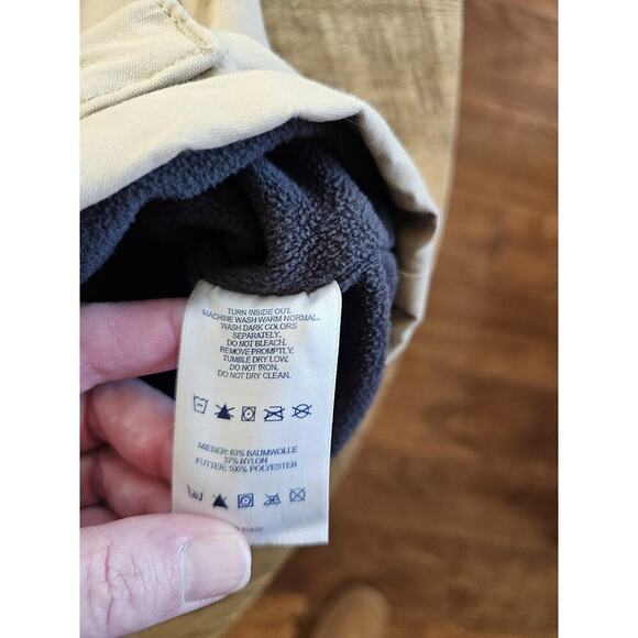 Lands' End Fleece Lined Utility Vest Men’s Size L Multi Pockets Cargo Outdoors - Picture 8 of 10